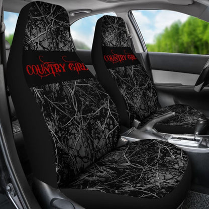 Harvest Moon Camouflage Country Girl Car Seat Covers 211703 - YourCarButBetter