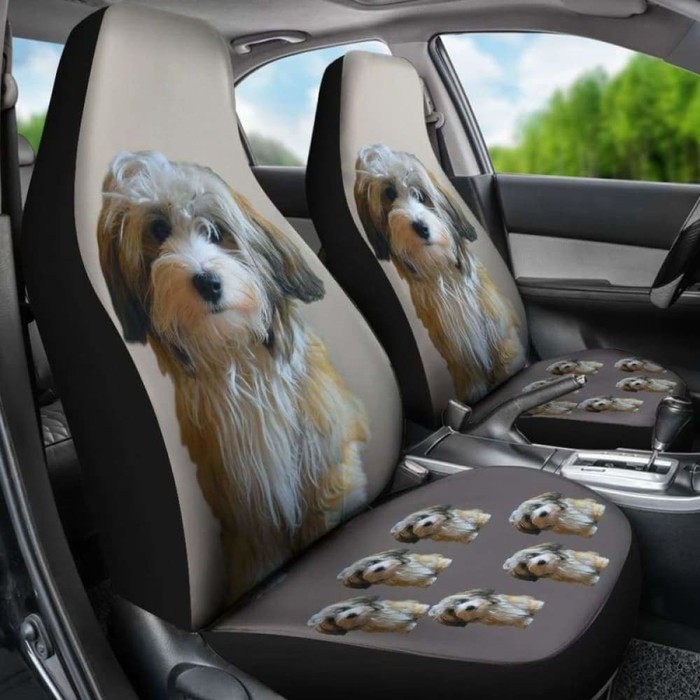 Havanese Puppy Car Seat Cover 195016 - YourCarButBetter