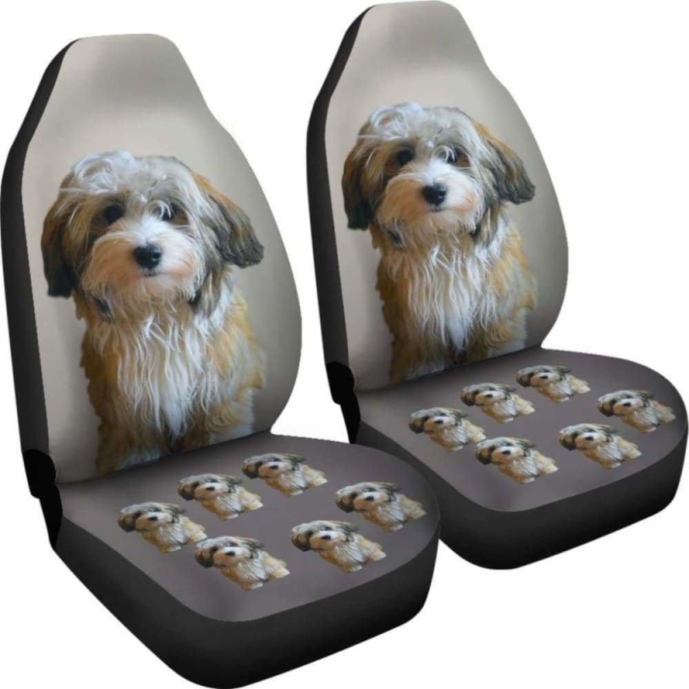 Havanese Puppy Car Seat Cover 195016 - YourCarButBetter