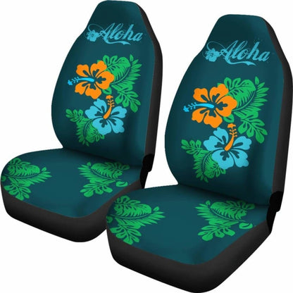 Hawaii Aloha Hibiscus Car Seat Covers 232125 - YourCarButBetter