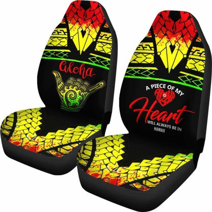 Hawaii Car Seat Covers - A Piece Of My Heart - 20 105905 - YourCarButBetter