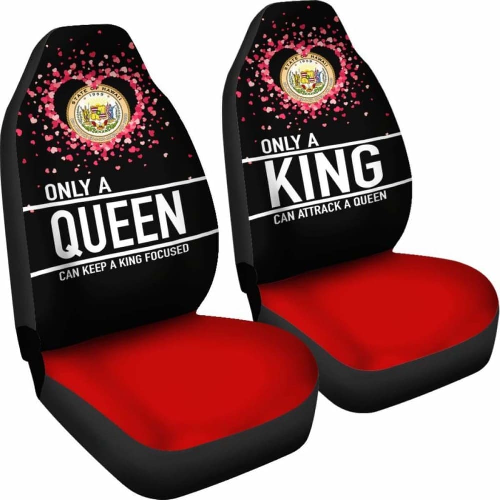 Hawaii Car Seat Covers Couple Valentine Nothing Make Sense Amazing 105905 - YourCarButBetter