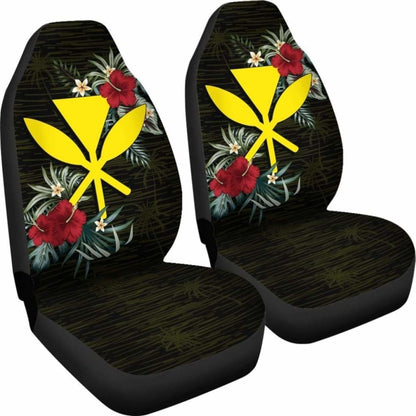 Hawaii Car Seat Covers - Hawaii Kanaka Maoli Hibiscus - 232125 - YourCarButBetter