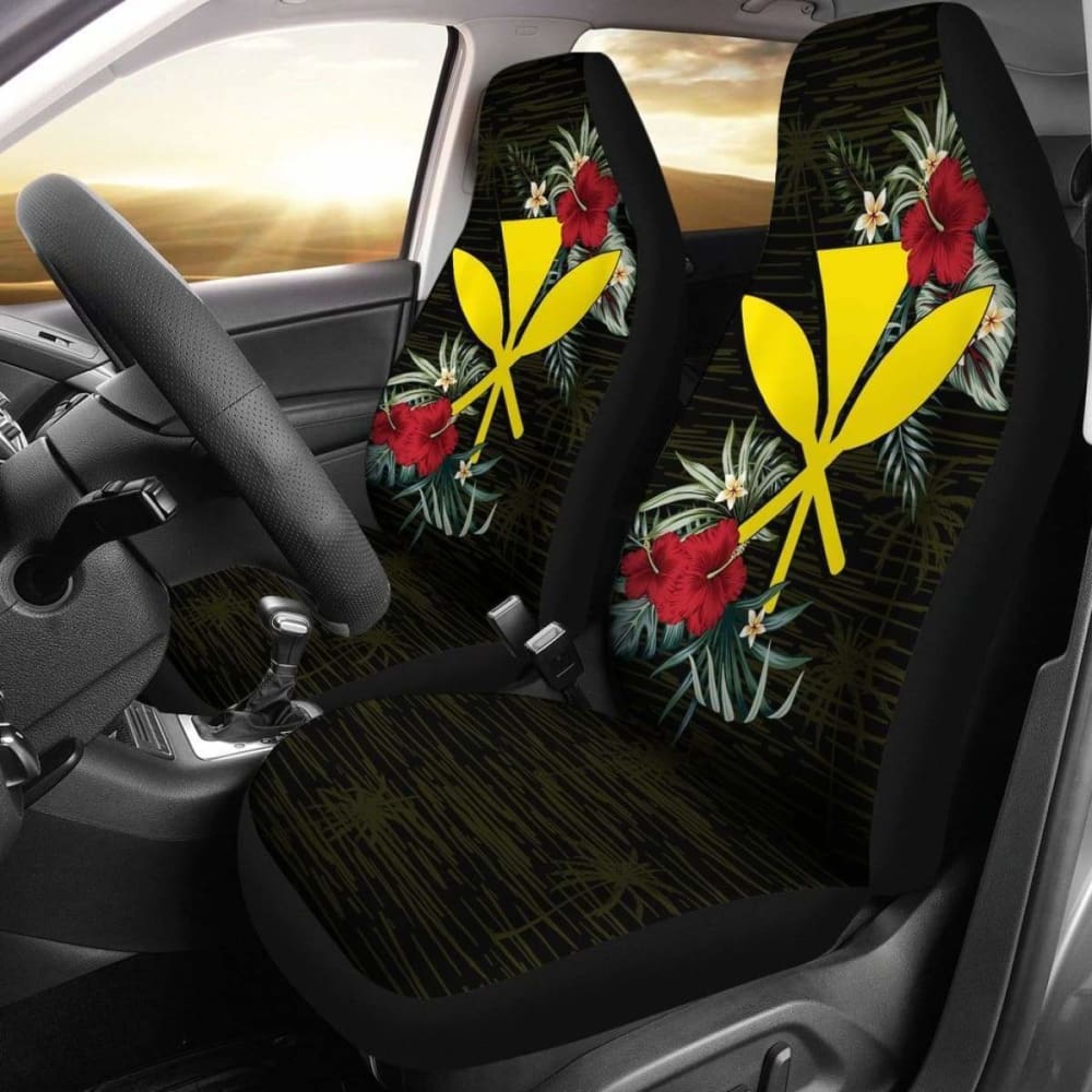 Hawaii Car Seat Covers - Hawaii Kanaka Maoli Hibiscus - 232125 - YourCarButBetter