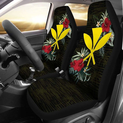 Hawaii Car Seat Covers - Hawaii Kanaka Maoli Hibiscus - 232125 - YourCarButBetter