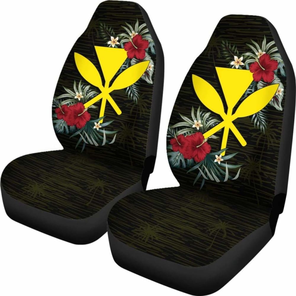 Hawaii Car Seat Covers - Hawaii Kanaka Maoli Hibiscus - 232125 - YourCarButBetter