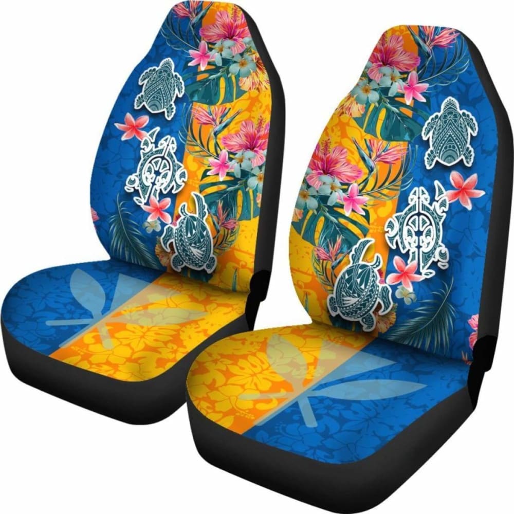 Hawaii Car Seat Covers Polynesian Turtle Special Amazing 091114 - YourCarButBetter