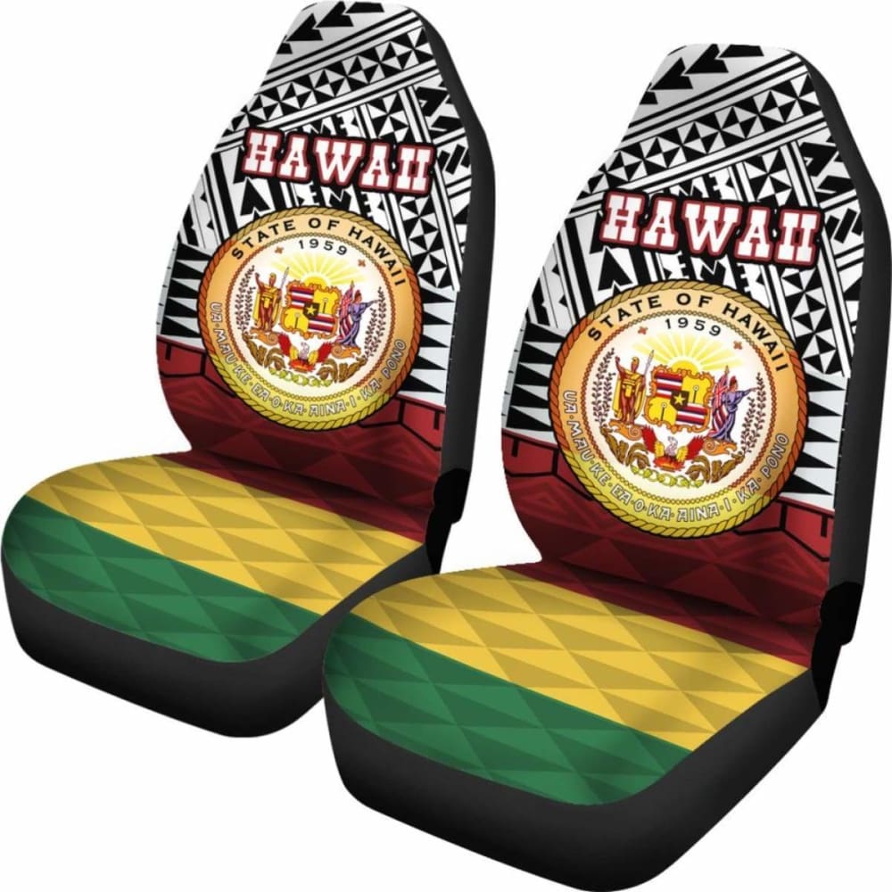 Hawaii Car Seat Covers - Hawaii Seal Version - 105905 - YourCarButBetter