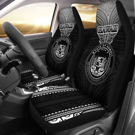 Hawaii Car Seat Covers - Triangle Polynesian Pattern - 105905 - YourCarButBetter