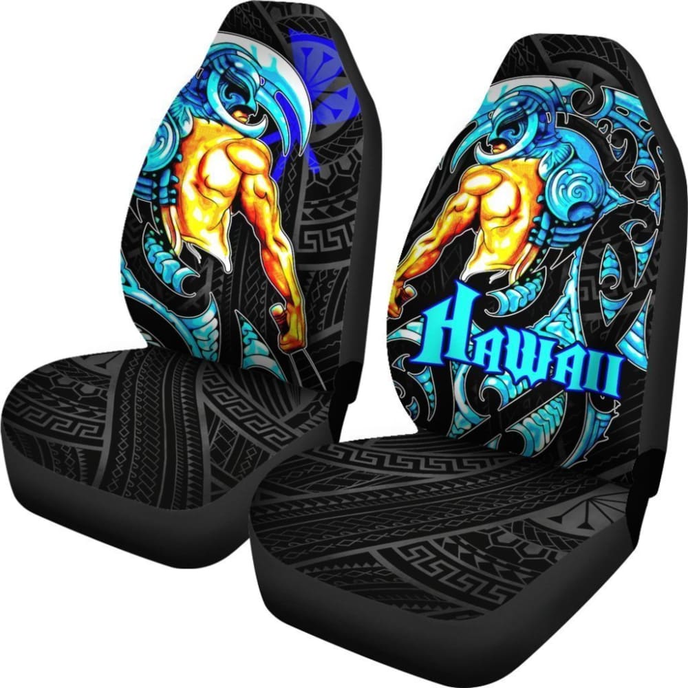 Hawaii Car Seat Covers Hawaii Warrior Kanaka Maoli 103131 - YourCarButBetter