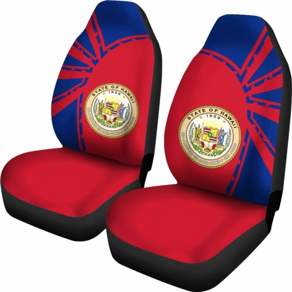 Hawaii Coat Of Arms Car Seat Covers Amazing 105905 - YourCarButBetter
