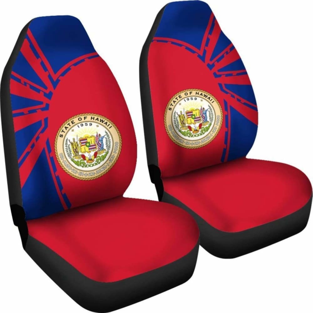 Hawaii Coat Of Arms Car Seat Covers Amazing 105905 - YourCarButBetter