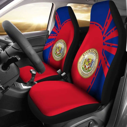 Hawaii Coat Of Arms Car Seat Covers Amazing 105905 - YourCarButBetter