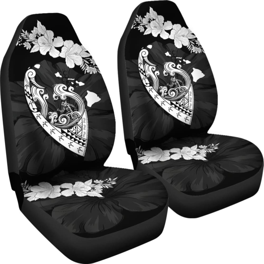 Hawaii Hibiscus Banzai Surfing Car Seat Cover - 232125 - YourCarButBetter