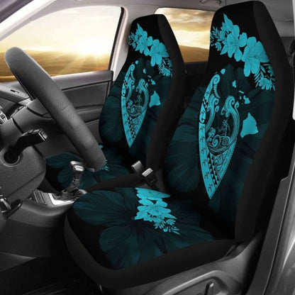 Hawaii Hibiscus Banzai Surfing Car Seat Cover Blue - 232125 - YourCarButBetter
