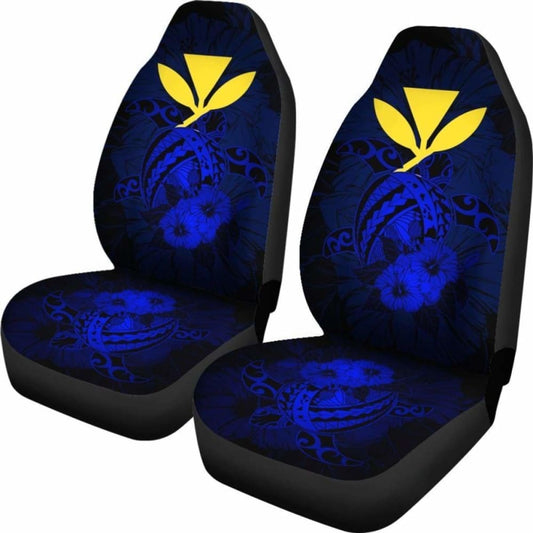 Hawaii Hibiscus Car Seat Cover - Harold Turtle - Blue - New 091114 - YourCarButBetter