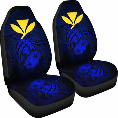 Hawaii Hibiscus Car Seat Cover - Harold Turtle - Blue - New 091114 - YourCarButBetter