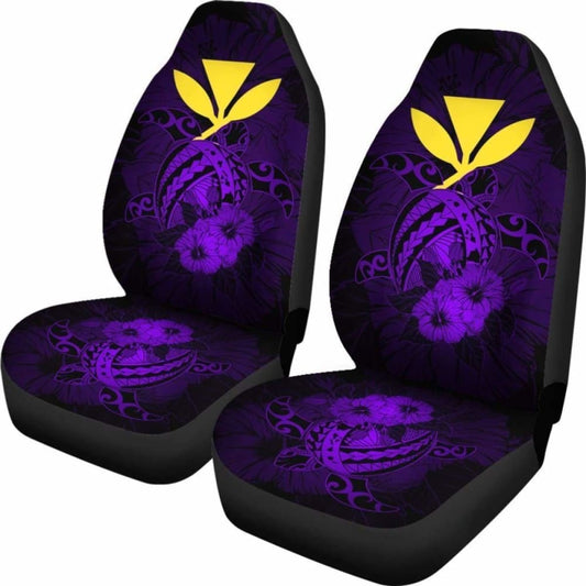 Hawaii Hibiscus Car Seat Cover - Harold Turtle - Purple - New 091114 - YourCarButBetter