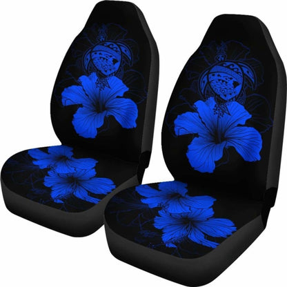 Hawaii Hibiscus Car Seat Cover - Turtle Map - Blue - New 091114 - YourCarButBetter