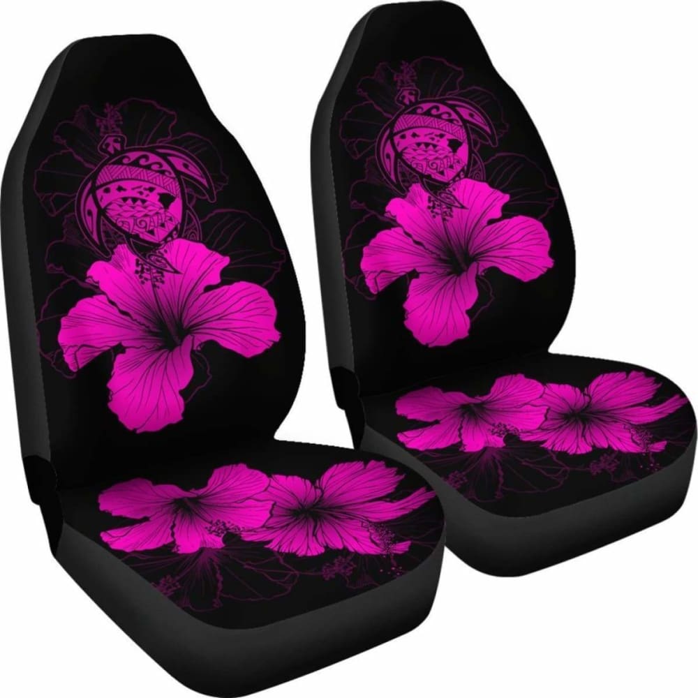 Hawaii Hibiscus Car Seat Cover - Turtle Map - Pink - New 091114 - YourCarButBetter