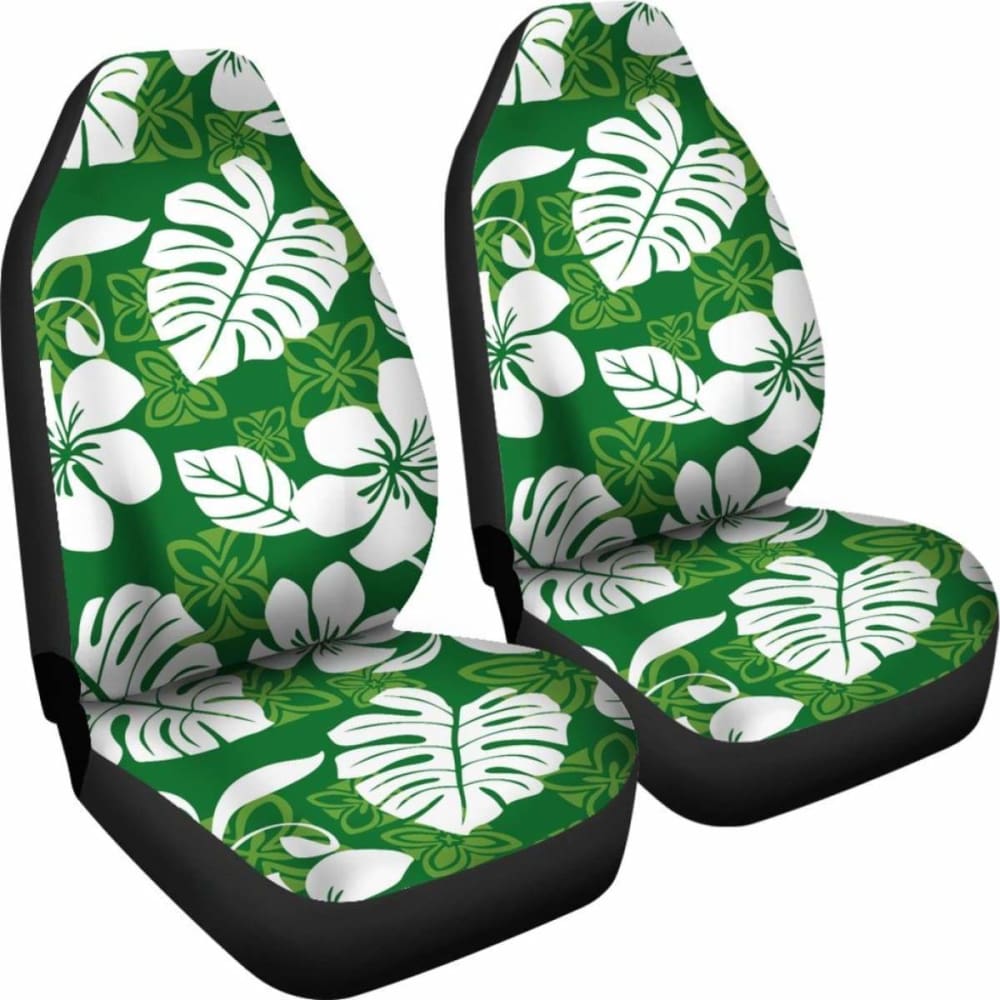 Hawaii Hibiscus Pattern Car Seat Covers 01 - 232125 - YourCarButBetter