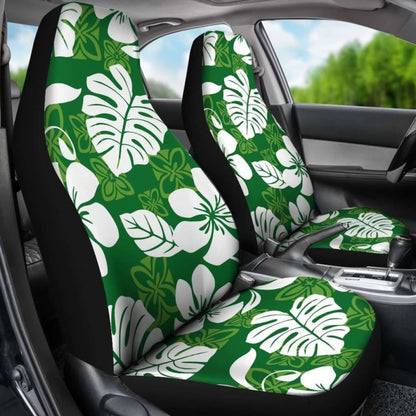 Hawaii Hibiscus Pattern Car Seat Covers 01 - 232125 - YourCarButBetter