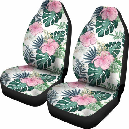 Hawaii Hibiscus Pattern Car Seat Covers 03 - 232125 - YourCarButBetter
