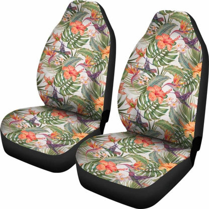 Hawaii Hibiscus Pattern Car Seat Covers 06 - 232125 - YourCarButBetter
