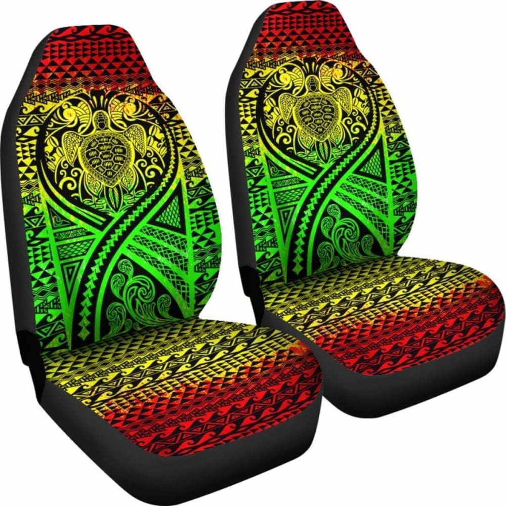 Hawaii Honu Turtle Tribal Car Seat Covers Amazing 091114 - YourCarButBetter