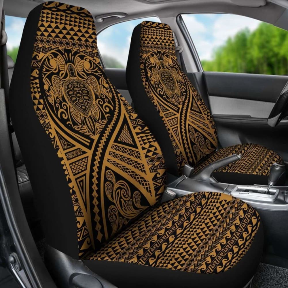 Hawaii Honu Turtle Tribal Car Seat Covers Amazing 091114 - YourCarButBetter