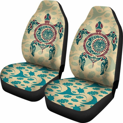 Hawaii Honu Turtle Tribal Sun Moon Car Seat Covers Amazing 091114 - YourCarButBetter