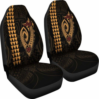 Hawaii Kakau Makau Fish Hook Polynesian Car Seat Covers - Original 105905 - YourCarButBetter