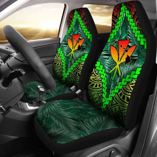Hawaii Kanaka Kakau Tropical Polynesian Car Seat Cover Amazing 105905 - YourCarButBetter