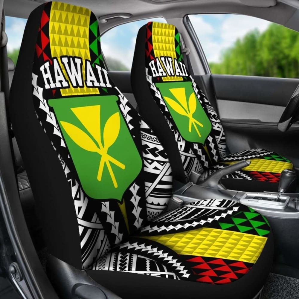 Hawaii Kanaka Maoli Tribal Car Seat Covers 105905 - YourCarButBetter