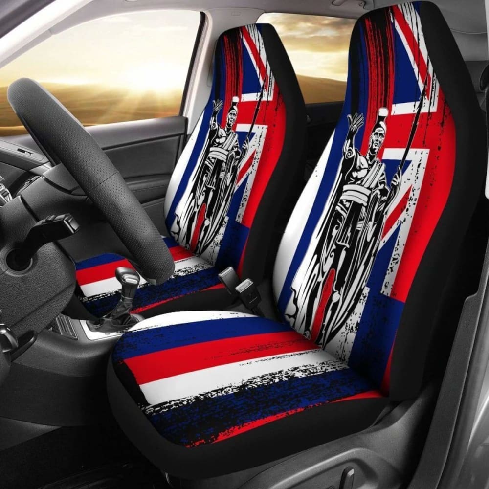 Hawaii King Flag Car Seat Covers - Amazing 105905 - YourCarButBetter