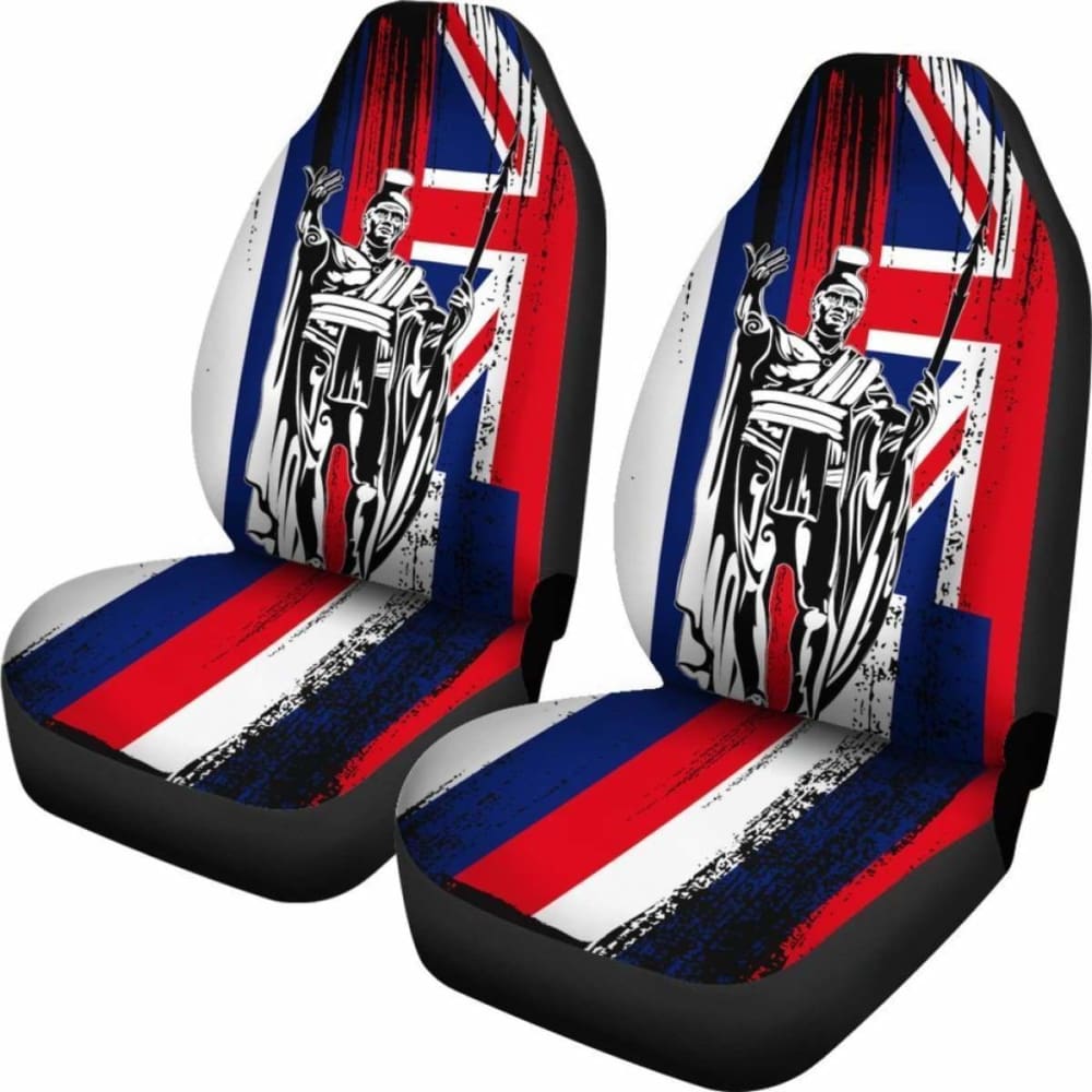 Hawaii King Flag Car Seat Covers - Amazing 105905 - YourCarButBetter