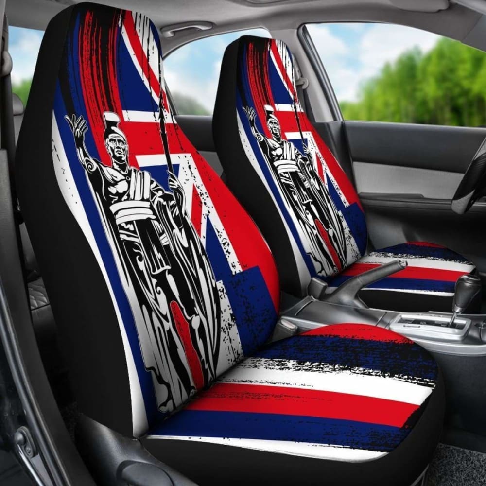 Hawaii King Flag Car Seat Covers - Amazing 105905 - YourCarButBetter