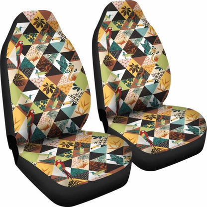 Hawaii Parrot Pattern Car Seat Covers 7 174914 - YourCarButBetter