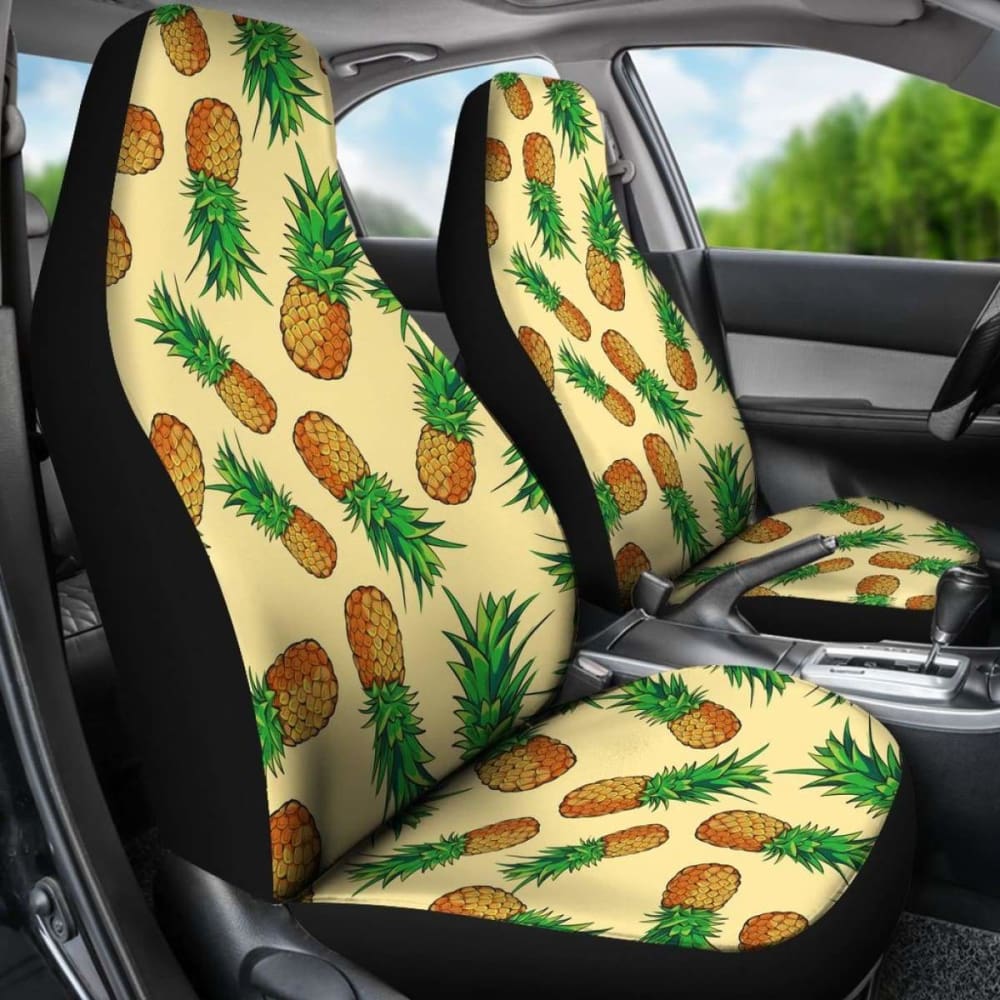 Hawaii Pineapple Car Seat Covers 7 174914 - YourCarButBetter