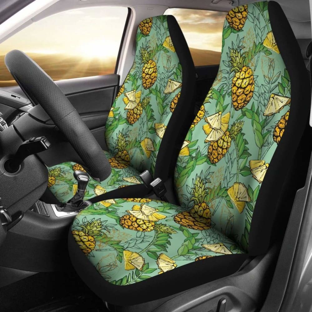 Hawaii Pineapple Car Seat Covers 72 174914 - YourCarButBetter