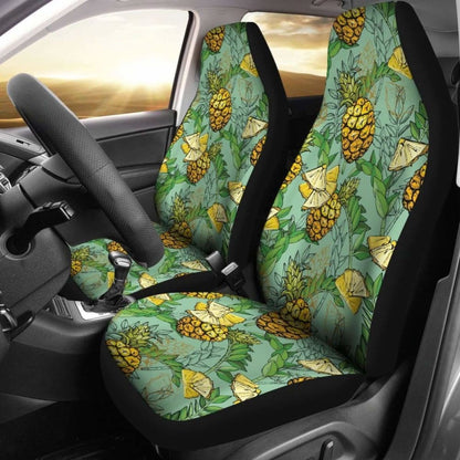 Hawaii Pineapple Car Seat Covers 72 174914 - YourCarButBetter