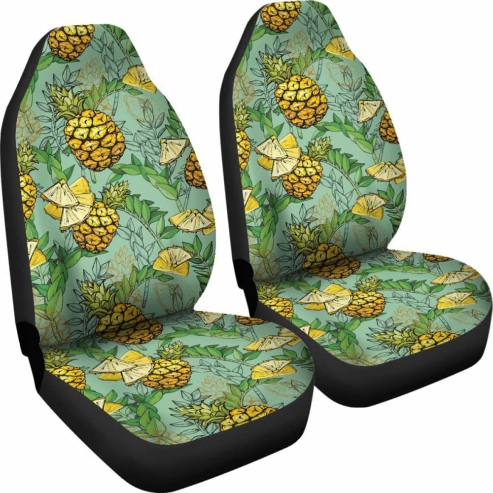 Hawaii Pineapple Car Seat Covers 72 174914 - YourCarButBetter