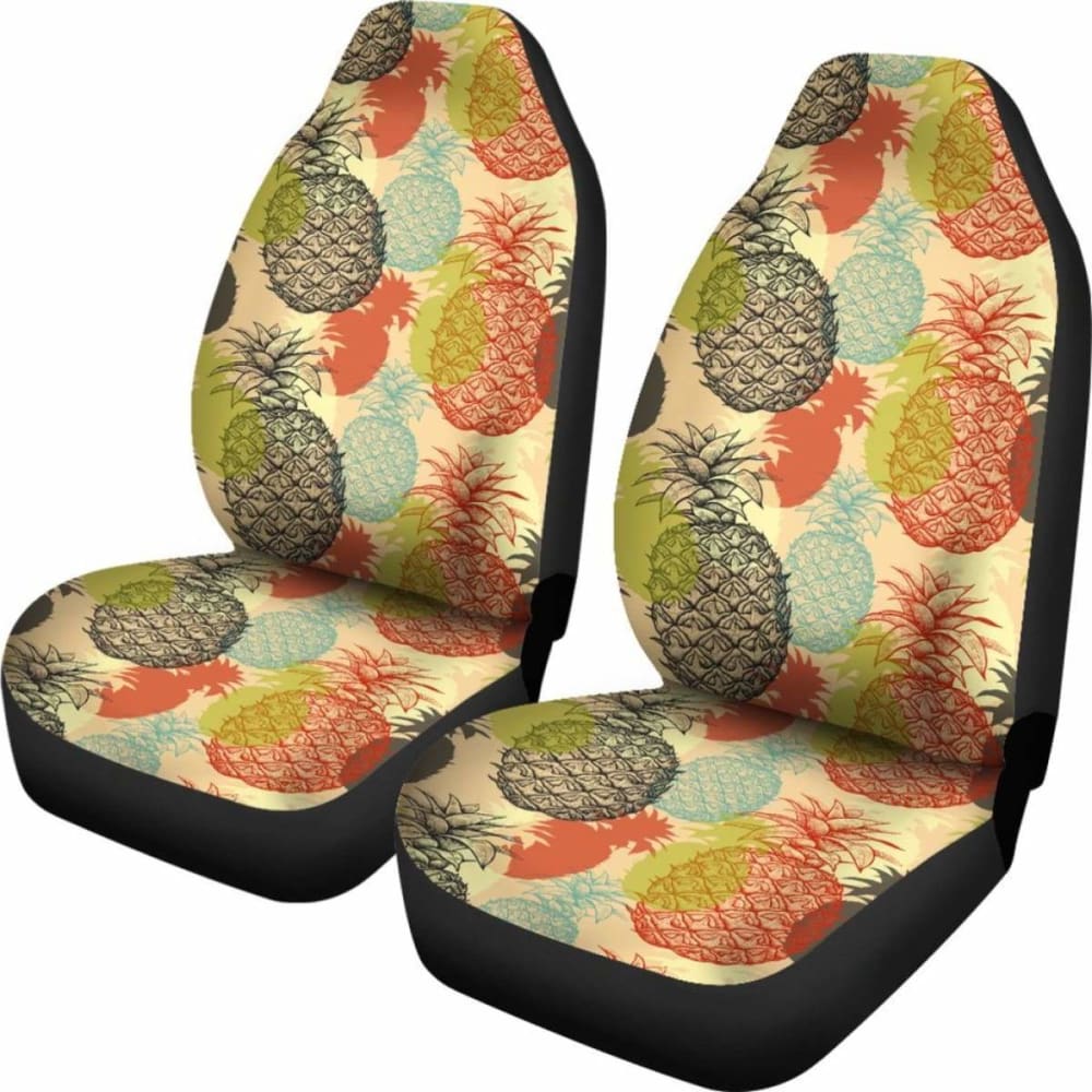 Hawaii Pineapple Car Seat Covers 72 174914 - YourCarButBetter
