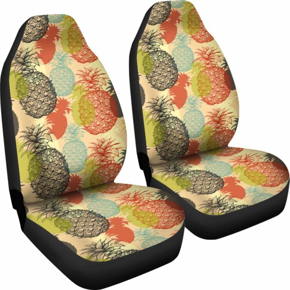 Hawaii Pineapple Car Seat Covers 72 174914 - YourCarButBetter