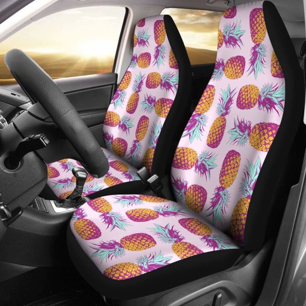Hawaii Pineapple Car Seat Covers 72 174914 - YourCarButBetter