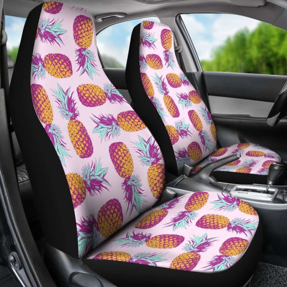 Hawaii Pineapple Car Seat Covers 72 174914 - YourCarButBetter