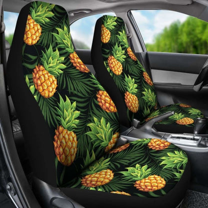 Hawaii Pineapple Hibiscus Car Seat Covers 7 232125 - YourCarButBetter