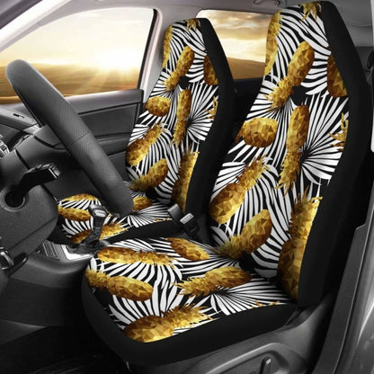 Hawaii Pineapple Palm Leaf Car Seat Covers 7 174914 - YourCarButBetter