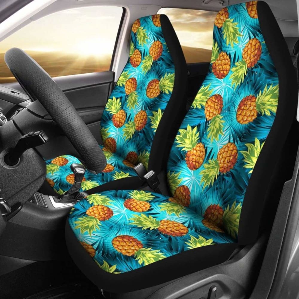 Hawaii Pineapple Tropical Car Seat Covers 174914 - YourCarButBetter