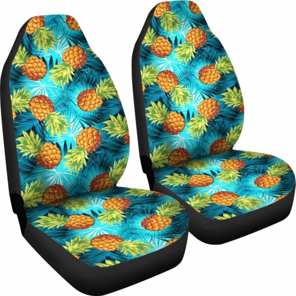 Hawaii Pineapple Tropical Car Seat Covers 174914 - YourCarButBetter